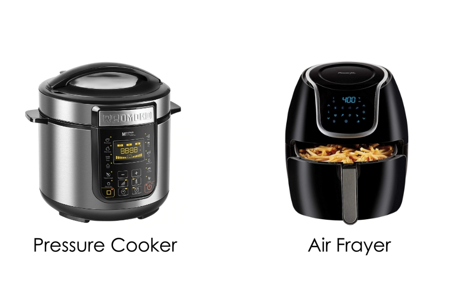 pressure cooker vs Air Fryer image