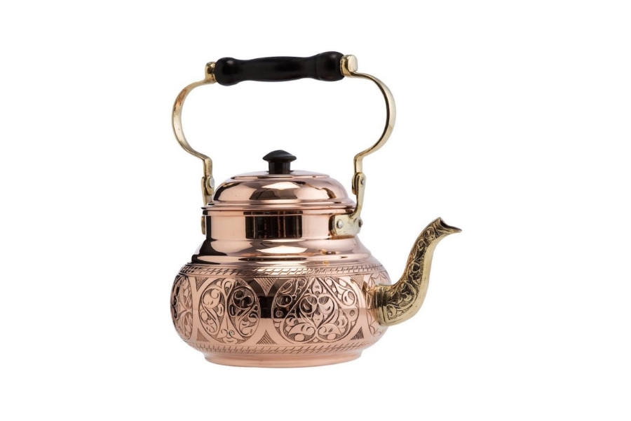 Demmex Hammered Copper Tea Kettle