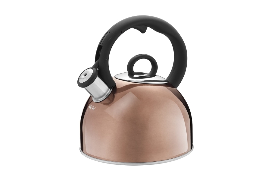 Cuisinart Aura Silver Stainless Steel Stovetop Tea Kettle