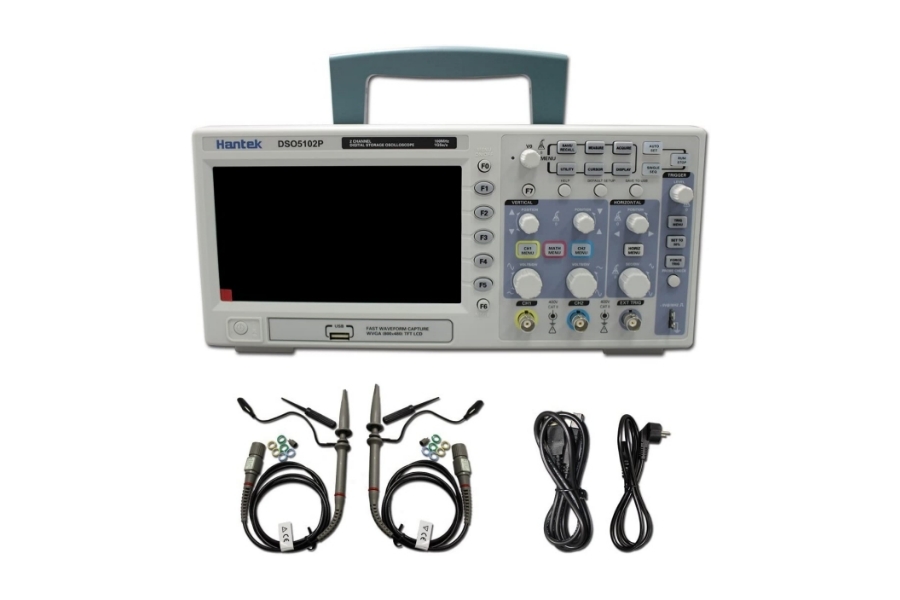 Hantek DSO5102P 100MHz 2CH Digital Oscilloscope