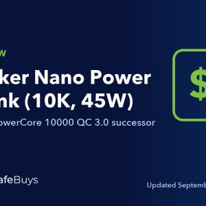 Anker Nano Power Bank (10K, 45W) Review: The PowerCore 10000 QC 3.0 Successor