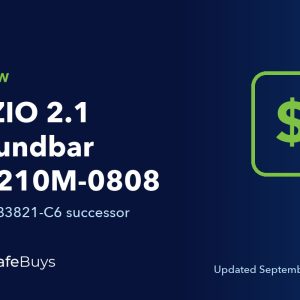 VIZIO 2.1 Soundbar (SV210M-0808) Review: The SB3821-C6's Successor