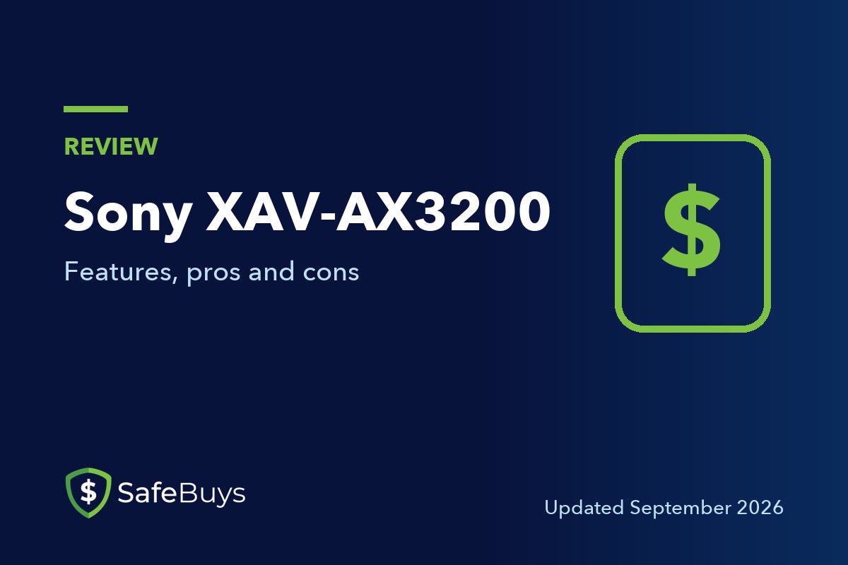 Sony XAV-AX3200 Review: Features, Pros and Cons