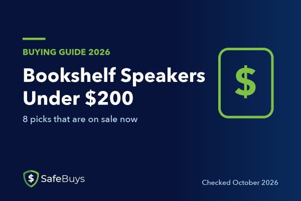 Best Bookshelf Speakers Under $200 in 2026